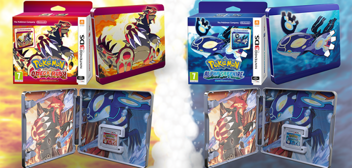 Pokémon Omega Ruby-Alpha Sapphire Steelbook