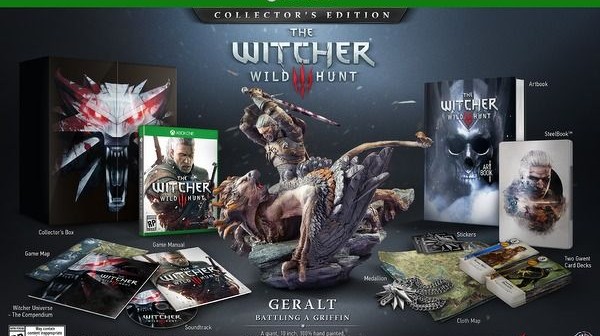 The Witcher 3 Wild Hunt Xbox One Collector's Edition