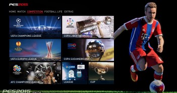 Pro Evolution Soccer 2015 PES2015_DMM_menu