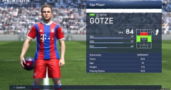 Pro Evolution Soccer 2015 PES2015_myClub_Gotze