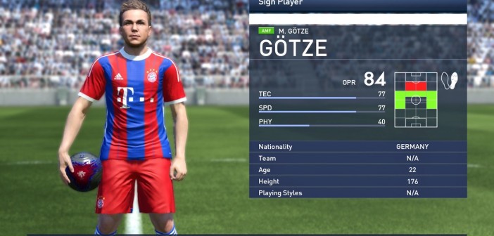 Pro Evolution Soccer 2015 PES2015_myClub_Gotze