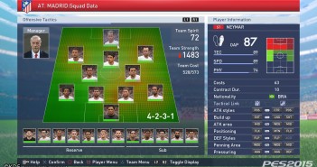 Pro Evolution Soccer 2015 PES2015_myClub_ScudMenu