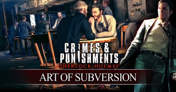 CRIMES & PUNISHMENTS (SHERLOCK HOLMES) ART OF SUBVERSION