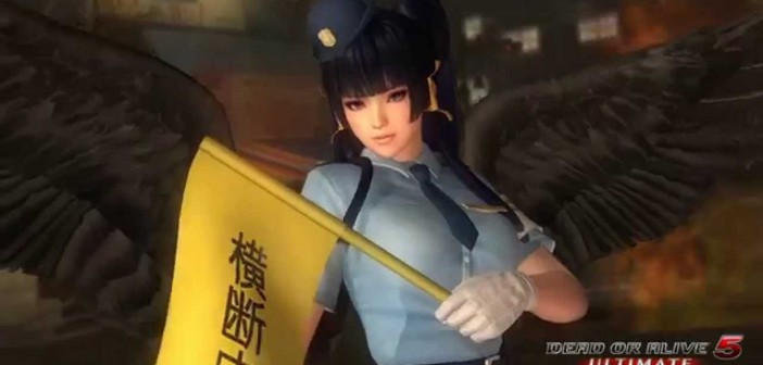 Dead Or Alive 5 Ultimate Police Costume DLC Trailer