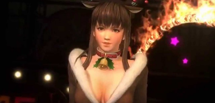 DEAD OR ALIVE 5 Ultimate “Holy Night Of Christmas” costumes trailer