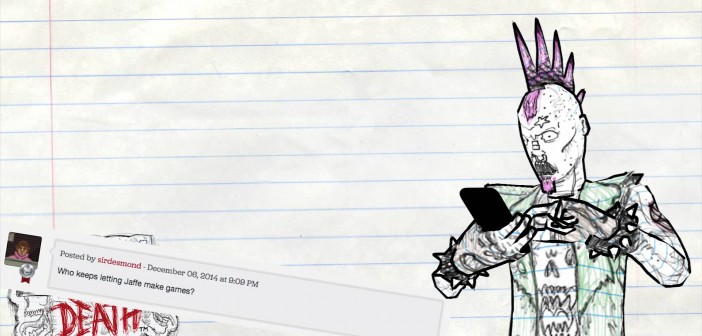 Jonny from Drawn To Death reads comments about Drawn To Death